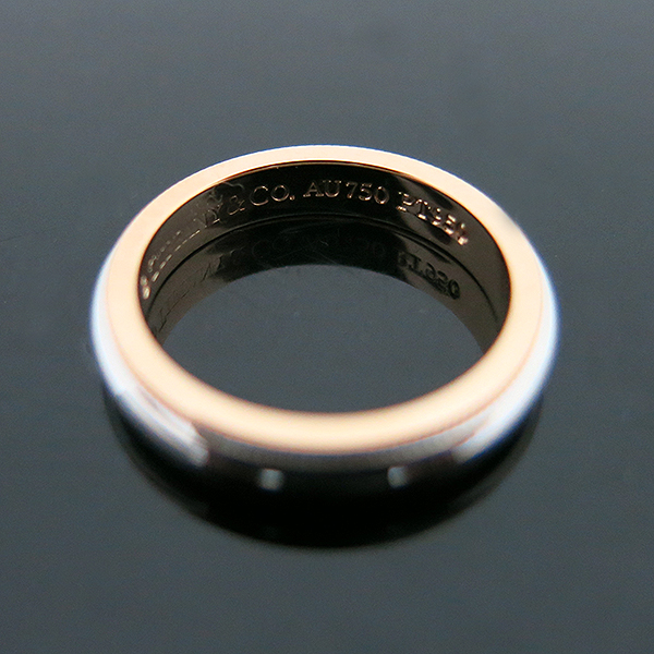 Tiffany(Ƽ�Ĵ�) PT950 �÷�Ƽ����� + 18K ��ũ��� �޺� �б׷��� 3MM ���� - 8ȣ  [�뱸�ݿ��纻��] �̹���3 - ���̺��� �߰���ǰ