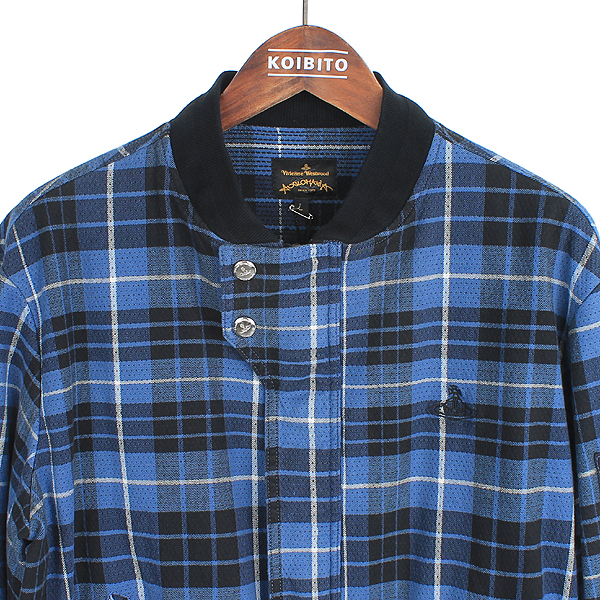 Vivienne_Westwood (���� ����Ʈ���) BERRY BOMBER ���� ���� ȭ��Ʈ �ͽ� üũ MA1 ������ ���������� [���빮��] �̹���2 - ���̺��� �߰���ǰ