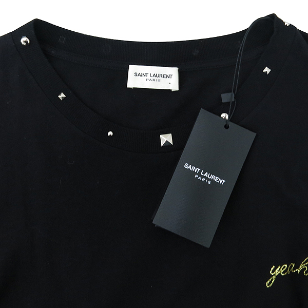 SAINTLAURENT PARIS(���ζ��ĸ�) 415983 �����÷� ���͵� ���̺� �ڼ��ΰ� ���� Ƽ �̹���5 - ���̺��� �߰���ǰ