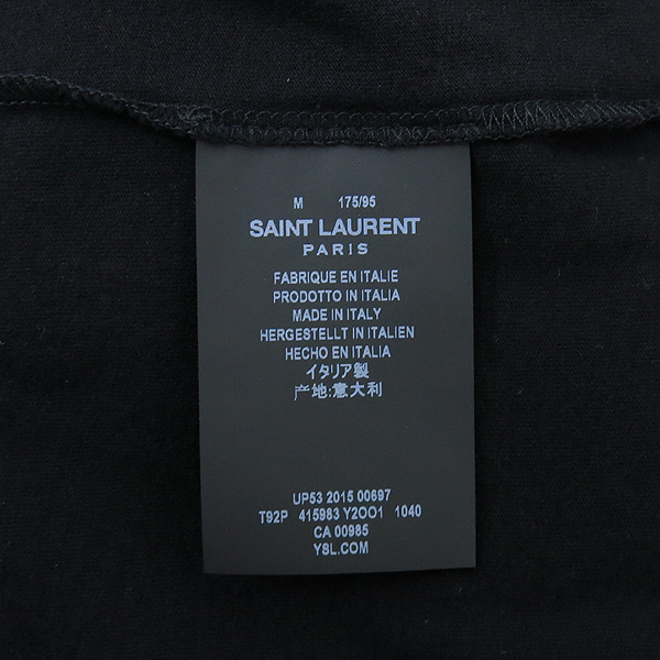 SAINTLAURENT PARIS(���ζ��ĸ�) 415983 �����÷� ���͵� ���̺� �ڼ��ΰ� ���� Ƽ �̹���6 - ���̺��� �߰���ǰ