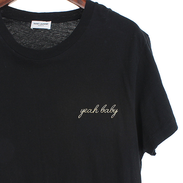 SAINTLAURENT PARIS(���ζ��ĸ�) ���� 100% Ŀư Ƽ [��õ��] �̹���3 - ���̺��� �߰���ǰ