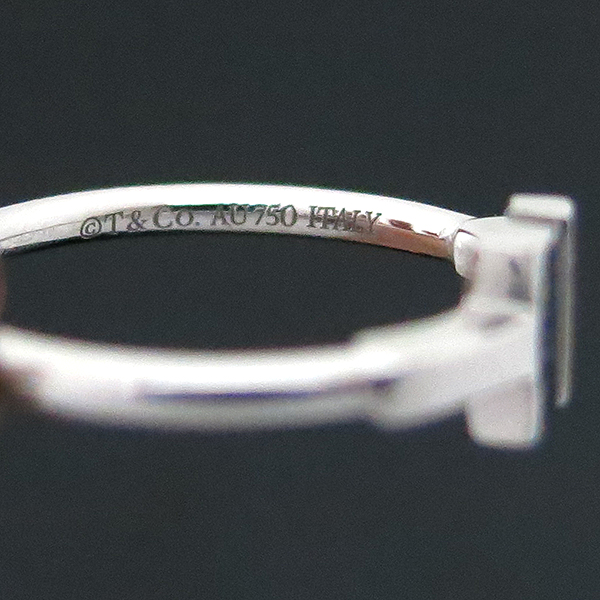 Tiffany(Ƽ�Ĵ�) 18K ȭ��Ʈ��� T �÷��� ���̾� ���� - 11ȣ [�λ꼾�Һ���] �̹���5 - ���̺��� �߰���ǰ