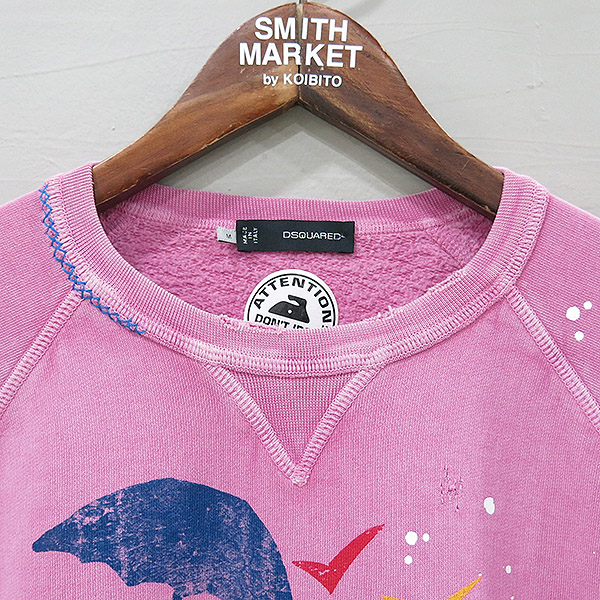 DSQUARED2(�������2) S74GP0320 ��ũ ��Ƽ�� ��� ������ ������ Ƽ���� [�λ꼾�Һ���] �̹���2 - ���̺��� �߰���ǰ