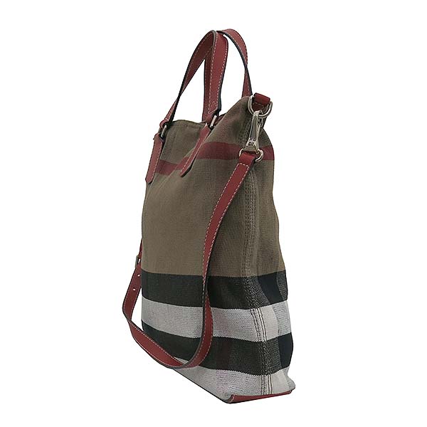 Burberry(������) TOTTENHAM ��Ʈ�� �ֽ��� üũ �к긯 ���� ���� ȥ�� 2WAY + ���� �Ŀ�ġ [�λ꼾�Һ���] �̹���2 - ���̺��� �߰���ǰ