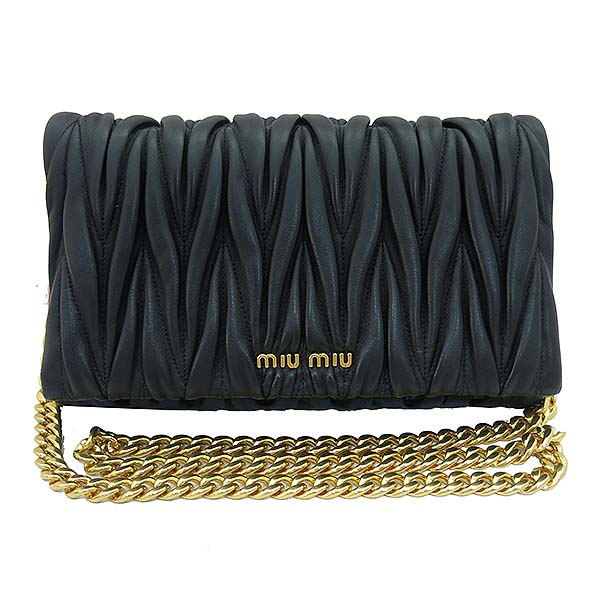MiuMiu(�̿�̿�) 5BH017 ���� ��Ʋ��� �̴� ũ�ν��� [�λ꼾�Һ���] �̹���2 - ���̺��� �߰���ǰ
