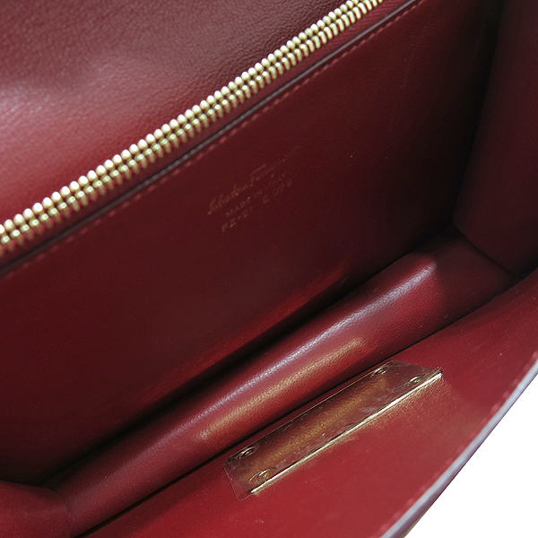 Ferragamo(��󰡸�) 21 E099 AILEEN SIOUX CACAO ��ũ ���� ���� ��ġ�� �ΰ� 2WAY [��õ��] �̹���6 - ���̺��� �߰���ǰ