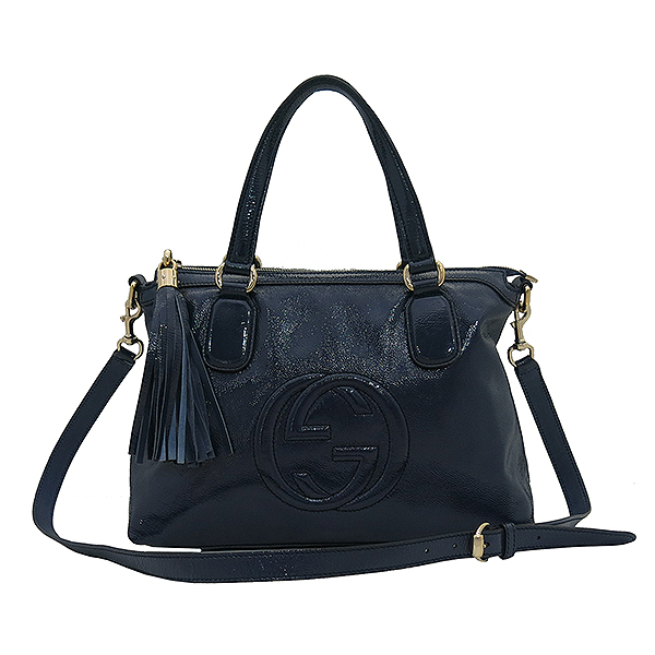 Gucci(����) 308362 ���̺� ���̴�Ʈ ���ͷ�ŷ G �ΰ� ����Ʈ �½���� 2WAY [�λ꼾�Һ���] �̹���2 - ���̺��� �߰���ǰ