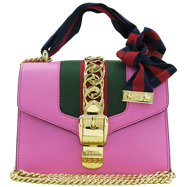 Gucci(����) 431666 Gucci Sylvie �Ǻ� �̴ϻ����� ü�� ����� ũ�ν��� + ������Ʈ�� [��������] �̹���2 - ���̺��� �߰���ǰ