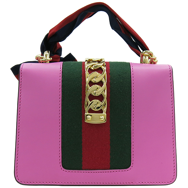 Gucci(����) 431666 Gucci Sylvie �Ǻ� �̴ϻ����� ü�� ����� ũ�ν��� + ������Ʈ�� [��������] �̹���6 - ���̺��� �߰���ǰ