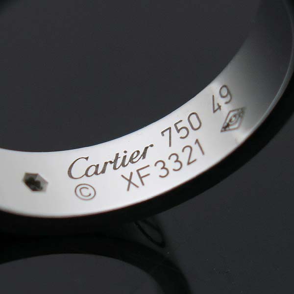 Cartier(��쿡) B4050549 18K ȭ��Ʈ��� �̴� ���긵 1����Ʈ ���̾� ���� - 9ȣ [��õ��] �̹���5 - ���̺��� �߰���ǰ