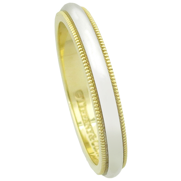 Tiffany(Ƽ�Ĵ�) PT950 �÷�Ƽ����� + 18K ���ο��� �޺� �б׷��� 3MM ���� -21.5ȣ [��������] �̹���3 - ���̺��� �߰���ǰ