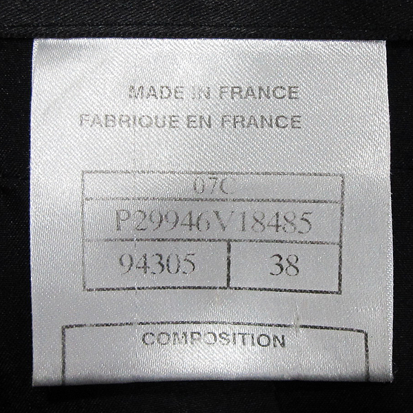 Chanel(����) P29946 V18485 �� 100% ���� �÷� ������ ���ǽ� [���빮��] �̹���4 - ���̺��� �߰���ǰ