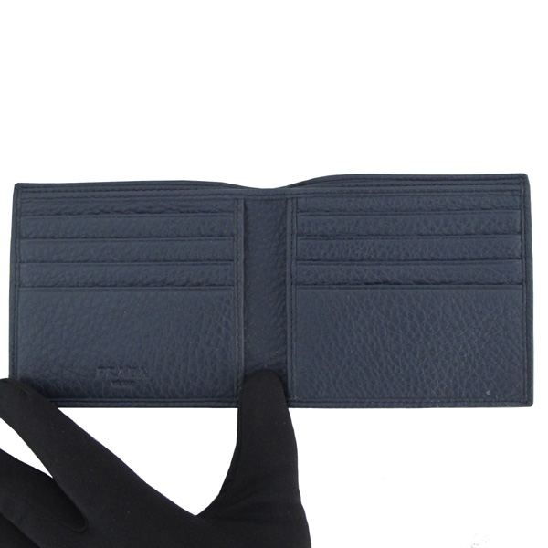 Prada(�����) 2MO513 ���� ���͸� �ΰ� ���̺� �÷� VITELLO GRAIN ������ [�뱸�ݿ��纻��] �̹���3 - ���̺��� �߰���ǰ