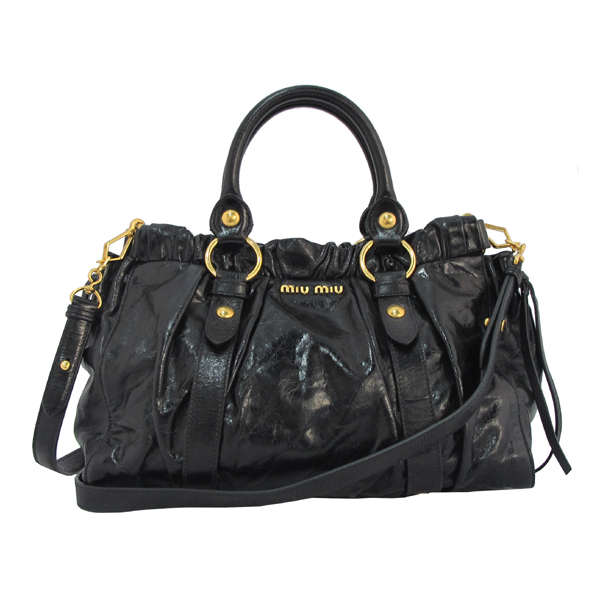 MiuMiu(�̿�̿�) RT0383 VITELLO LUX ���ڷ� ���� ��Ƽ�� ���� ���� �ΰ� ��Ʈ�� + �����Ʈ�� 2WAY [�뱸�ݿ��纻��] �̹���2 - ���̺��� �߰���ǰ