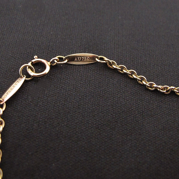 Tiffany(Ƽ�Ĵ�) 18K(750) ���� ��� Elsa Peretti(�����۷�Ƽ) ���� ��Ʈ �극�̽��� ���� [��õ��] �̹���4 - ���̺��� �߰���ǰ