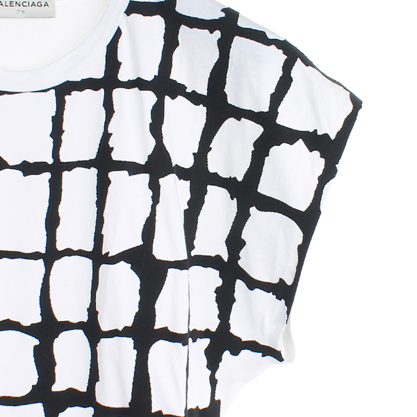 Balenciaga(�߷��þư�) 805612192 ȭ��Ʈ�÷� ���� �׸� ���� ���� Ƽ [��������] �̹���3 - ���̺��� �߰���ǰ