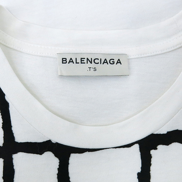 Balenciaga(�߷��þư�) 805612192 ȭ��Ʈ�÷� ���� �׸� ���� ���� Ƽ [��������] �̹���5 - ���̺��� �߰���ǰ