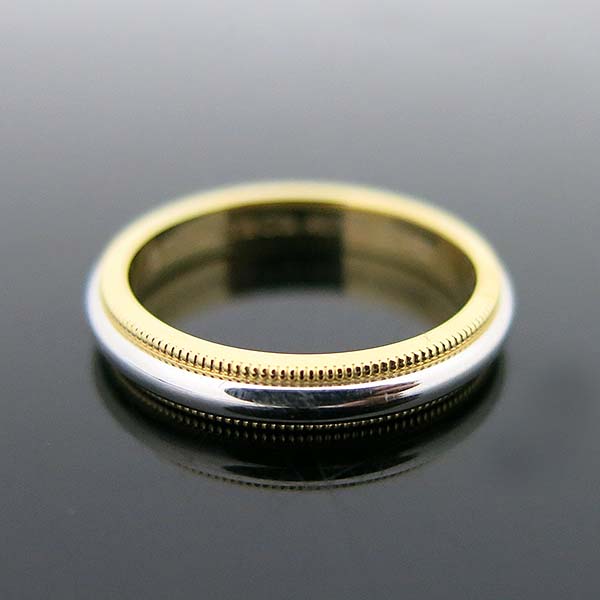 Tiffany(Ƽ�Ĵ�) PT950(�÷�Ƽ��) + 18K ���ο��� �޺� �б׷��� 3MM ���� - 16ȣ [�λ꼾�Һ���] �̹���2 - ���̺��� �߰���ǰ