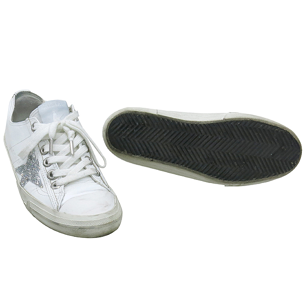 Golden Goose(��籸��) VSTAR2(���̽�Ÿ2) ���ͷκ꽺Ű ����Ƽ�忡��� ũ����Ż ��Ÿ ������ ����Ŀ�� [��������] �̹���4 - ���̺��� �߰���ǰ