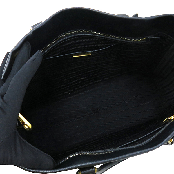 Prada(�����) BN2259 SAFFIANO LUX NERO ���� ���ǾƳ� �ﰢ ����ΰ� ��Ʈ�� + �����Ʈ�� 2WAY [��������] �̹���6 - ���̺��� �߰���ǰ