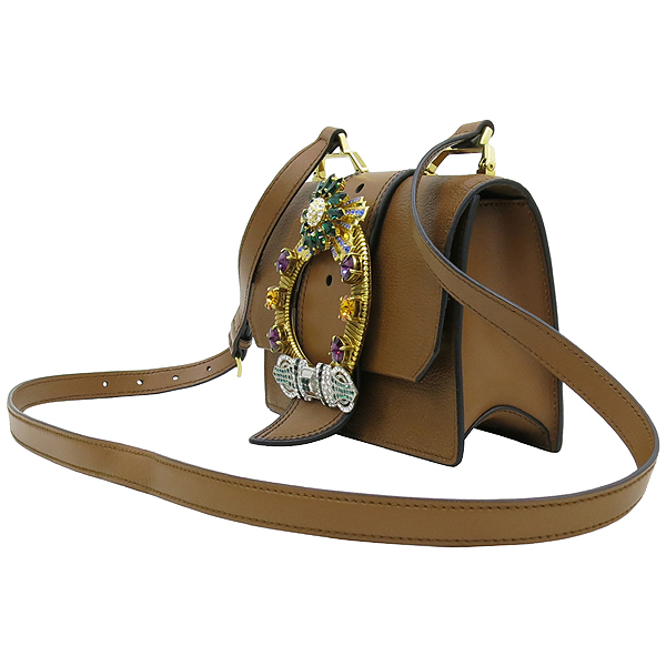 MiuMiu(�̿�̿�) 5BH609 Madras + Soft calf ���� ���� ���� ť�� ��� ũ�ν��� [��������] �̹���3 - ���̺��� �߰���ǰ