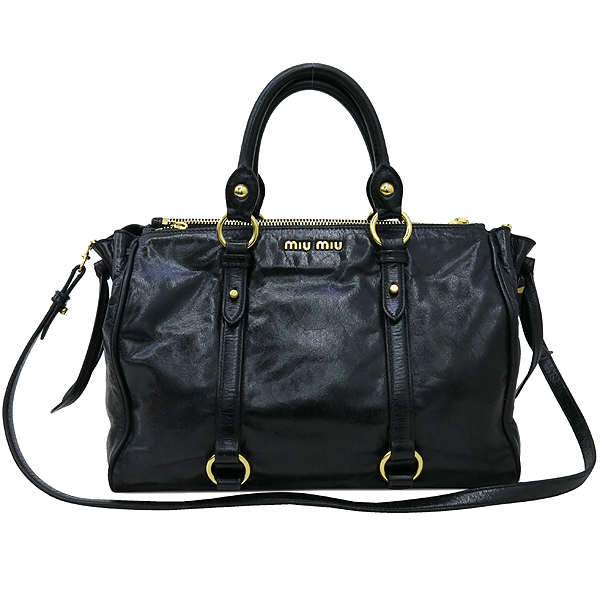 MiuMiu(�̿�̿�) 5BB010 ���� ��Ƽ�� �÷� ���ڷ� ���� ��Ʈ�� + ��� ��Ʈ�� �̹���2 - ���̺��� �߰���ǰ