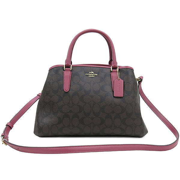 Coach(��ġ) F58310 �ñ״�ó PVC ��ũ ���� ȥ�� ����ΰ� ��Ʈ�� + �����Ʈ�� 2WAY [��������] �̹���2 - ���̺��� �߰���ǰ