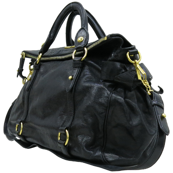 MiuMiu(�̿�̿�) RT0365 VITELLO LUX ���� ���� ���� ��� ���� �ΰ� 2WAY [��������] �̹���3 - ���̺��� �߰���ǰ