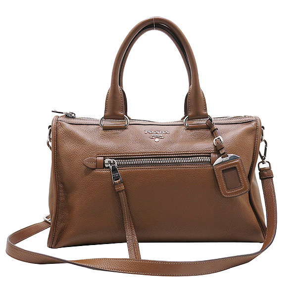 Prada(�����) BL0805 VIT.PHENIX(���ڷ� �Ǵн�) CANNELLA �÷� ���� �ΰ� ��� ��Ʈ�� + �����Ʈ�� 2WAY [��õ��] �̹���2 - ���̺��� �߰���ǰ