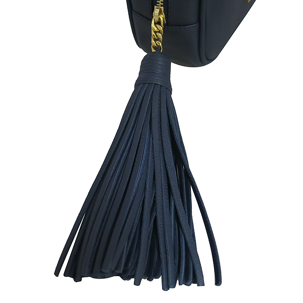 SAINT LAURENT PARIS(���ζ��ĸ�) 425317 ���̺� ���� ���׷� ���ΰ� �̴� ũ�ν��� [���빮��] �̹���4 - ���̺��� �߰���ǰ