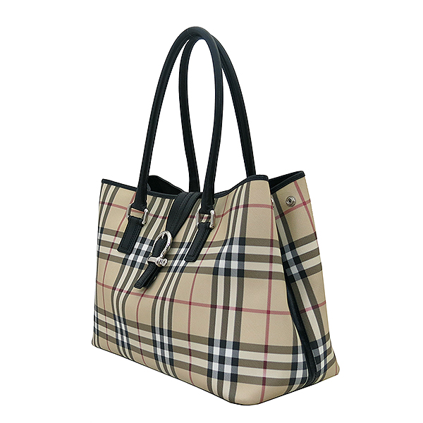 Burberry(������) Ŭ���� üũ PVC ���� ���� Ʈ���� ȥ�� ���� ��Ʈ�� [�λ꼾�Һ���] �̹���2 - ���̺��� �߰���ǰ