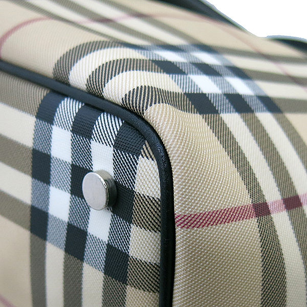 Burberry(������) Ŭ���� üũ PVC ���� ���� Ʈ���� ȥ�� ���� ��Ʈ�� [�λ꼾�Һ���] �̹���5 - ���̺��� �߰���ǰ