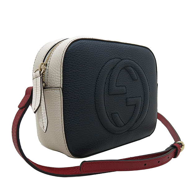 Gucci(����) 431567 ȭ��Ʈ ���̺� ���� GG �ΰ� ��Ƽġ ���� ũ�ν� ��Ʈ�� ���ڹ� [��õ��] �̹���3 - ���̺��� �߰���ǰ
