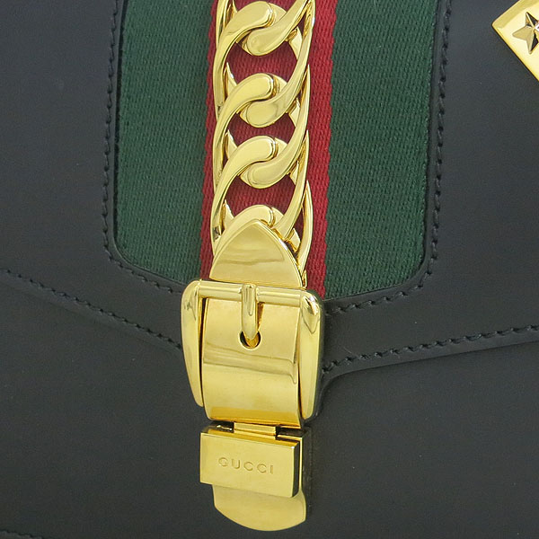 Gucci(����) 421882 Gucci Sylvie �Ǻ� ���� ���� ���� ��Ʈ ��Ʈ�� + ����� [���빮��] �̹���3 - ���̺��� �߰���ǰ