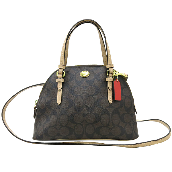 Coach(��ġ) �ñ״�ó ��ũ���� �÷� PVC ���� Ʈ���� ��Ʈ�� + �����Ʈ�� 2WAY [��������] �̹���2 - ���̺��� �߰���ǰ