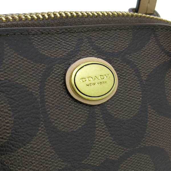 Coach(��ġ) �ñ״�ó ��ũ���� �÷� PVC ���� Ʈ���� ��Ʈ�� + �����Ʈ�� 2WAY [��������] �̹���5 - ���̺��� �߰���ǰ