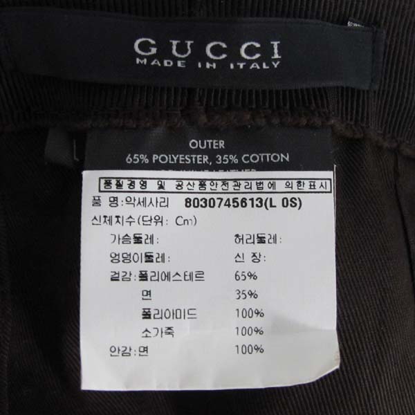 Gucci(����) GG�ΰ� ĵ���� �Ｑ��Ƽġ ���������� [�뱸�ݿ��纻��] �̹���5 - ���̺��� �߰���ǰ