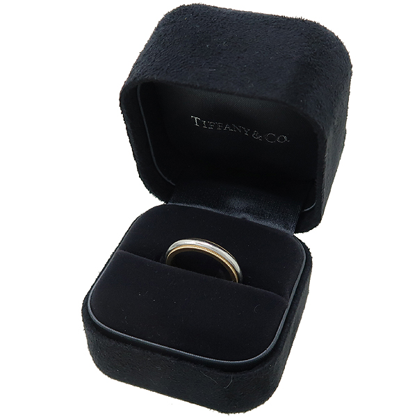 Tiffany(Ƽ�Ĵ�) PT950 �÷�Ƽ����� + 18K ���ο��� �޺� �б׷��� 3MM ���� - 9.5ȣ [��������] �̹���2 - ���̺��� �߰���ǰ