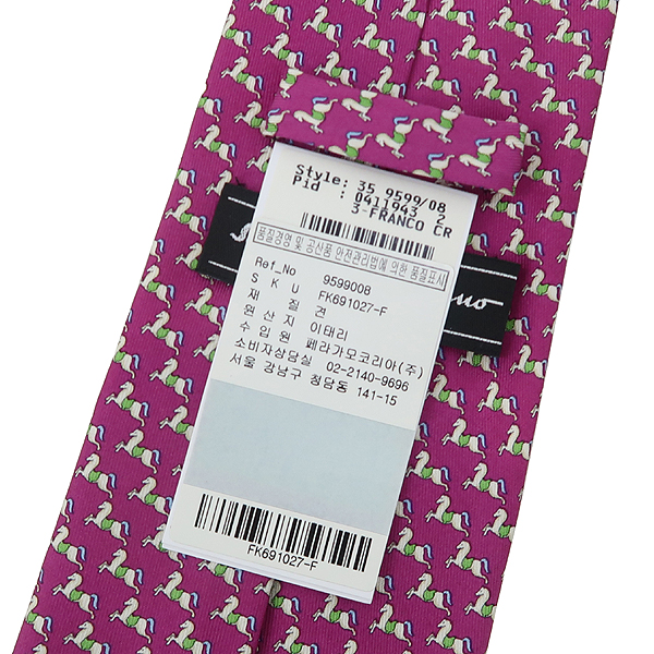 Ferragamo(��󰡸�) 100% ��ũ ��Ÿ�� [��������] �̹���5 - ���̺��� �߰���ǰ