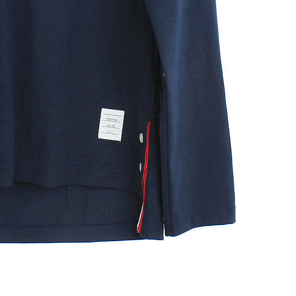 THOM BROWNE(�����) mjl019a ���̺��÷�  Henley �� Sleeved Ƽ���� [��������] �̹���3 - ���̺��� �߰���ǰ