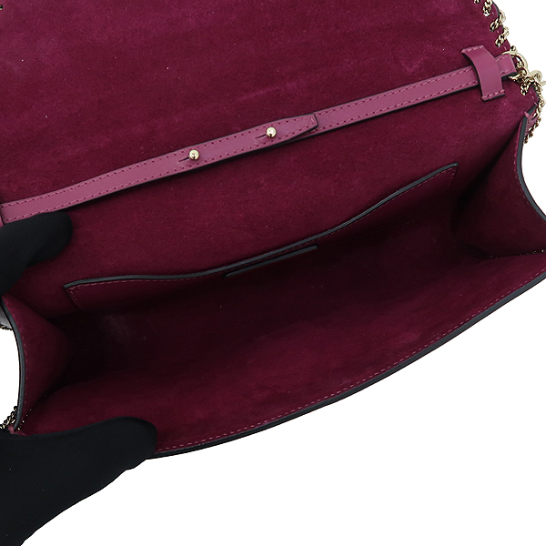 VALENTINO(�߷�Ƽ��) ���� ü�� �����͵� ��� ���̷� �÷� Ŭ��ġ�� ũ�ν��� [��������] �̹���5 - ���̺��� �߰���ǰ