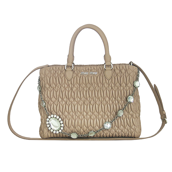 MiuMiu(�̿�̿�) 5BA958 ��Ʈ��� ���� ũ����Ż 2WAY [���빮��] �̹���2 - ���̺��� �߰���ǰ