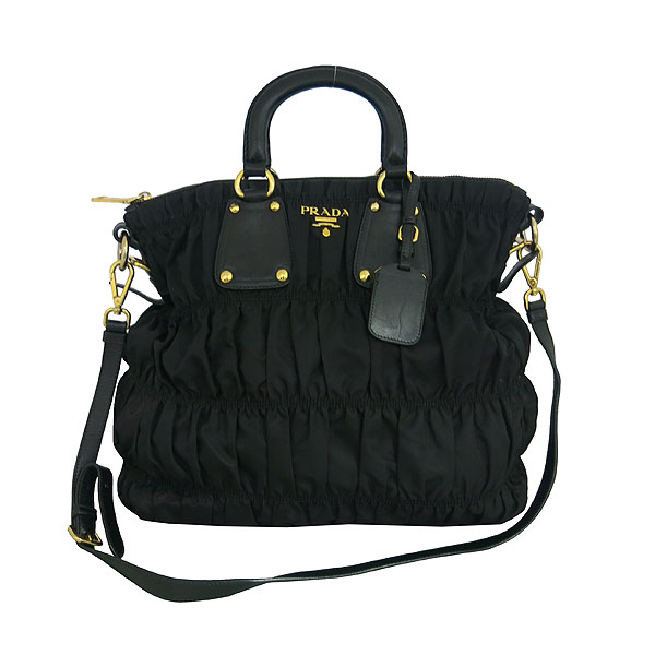 Prada(�����) BN1935 TESSUTO GAUFRE ���� �к긯 ������ ���� �ΰ� 2WAY [���빮��] �̹���2 - ���̺��� �߰���ǰ