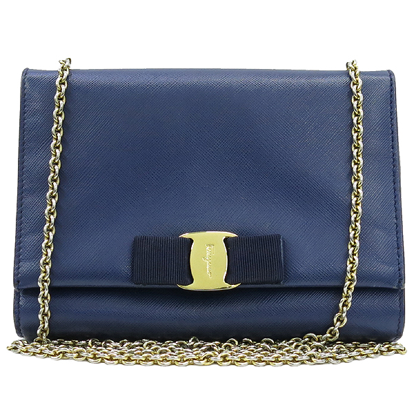 Ferragamo(��󰡸�) 22 B558 ���� ���ǾƳ� ���� �ٶ� ���� ���� ü�� ��� ũ�ν��� [��������] �̹���2 - ���̺��� �߰���ǰ