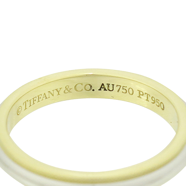 Tiffany(Ƽ�Ĵ�) PT950(�÷�Ƽ��) + 18K ���ο��� �޺� �б׷��� 3MM ����  [�뱸��������] �̹���3 - ���̺��� �߰���ǰ