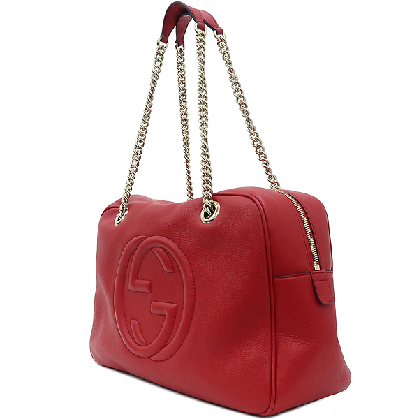 Gucci(����) 353126 SOHO(��ȣ) ���ͷ�ŷ �ΰ� ���� CALF ���� ü�� ����� [��������] �̹���3 - ���̺��� �߰���ǰ