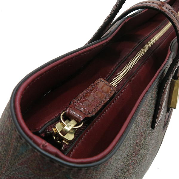 Etro(��Ʈ��) 1H571 �̴ϼ� ���� E ���� ��� PVC ������ ���� ����� [��õ��] �̹���3 - ���̺��� �߰���ǰ