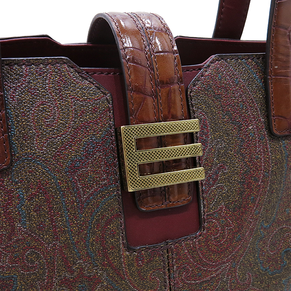 Etro(��Ʈ��) 1H571 �̴ϼ� ���� E ���� ��� PVC ������ ���� ����� [��õ��] �̹���4 - ���̺��� �߰���ǰ