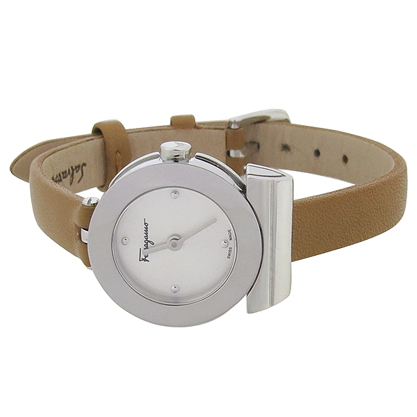 Ferragamo(��󰡸�) f4301-0017 ���� ��ġ�� �ΰ� ��� ���� ���׹�� ������ �ð� [��������] �̹���3 - ���̺��� �߰���ǰ