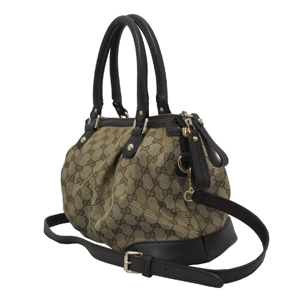 Gucci(����) 247902 GG�ΰ� �ڰ��� ��ũ���� ���� Ʈ���� ��Ʈ�� + �����Ʈ�� 2WAY [�뱸�ݿ��纻��] �̹���3 - ���̺��� �߰���ǰ